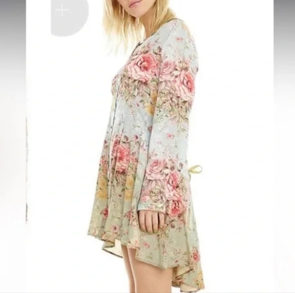 Aratta Silent Journey Floral Embroidered Dress